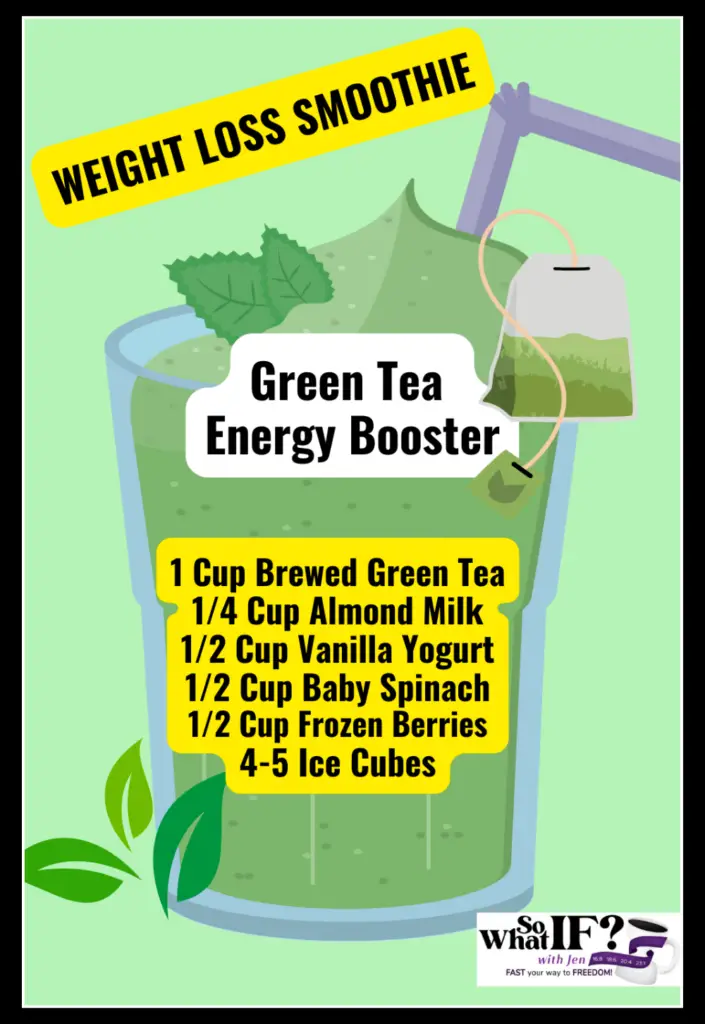 Intermittent Fasting Recipe - Green Tea Energy Booster