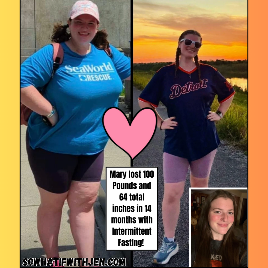 How Mary Lost 100 Pounds with Intermittent Fasting!
