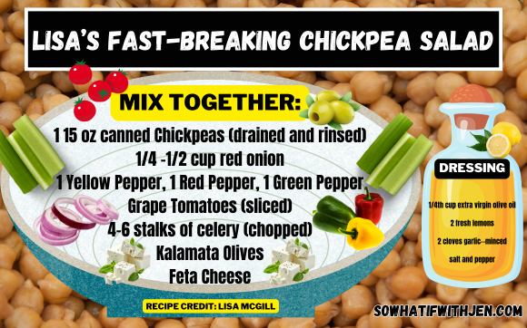 Lisa's Chickpea Salad Recipe