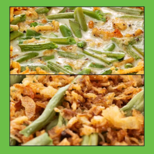 Rotisserie Chicken Green Bean Casserole