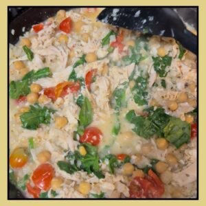 Easy One Pot Lemon Greek Chicken Skillet Recipe 